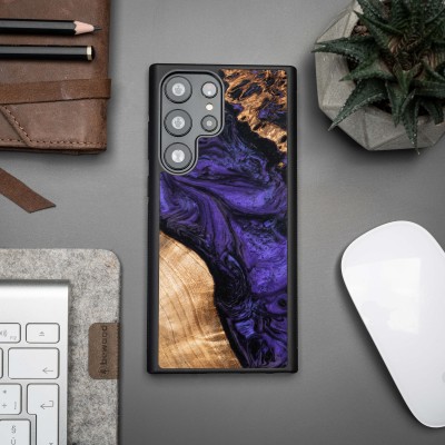 Bewood Resin Case  Samsung Galaxy S23 Ultra  Violet