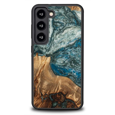 Bewood Resin Case  Samsung Galaxy S23  Planets  Earth