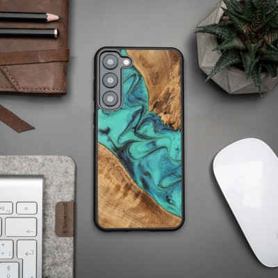 Etui Bewood Unique na Samsung Galaxy S23 Plus  Turquoise