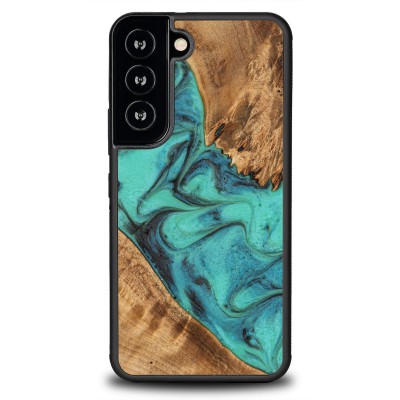 Bewood Resin Case  Samsung Galaxy S22  Turquoise