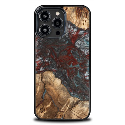 Bewood Resin Case  iPhone 14 Pro Max  Planets  Pluto