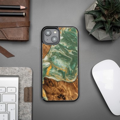 Etui Bewood Unique na iPhone 14  4 Żywioły  Woda