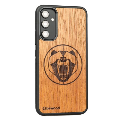 Samsung Galaxy A34 5G Bear Merbau Bewood Wood Case