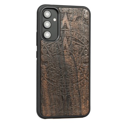 Samsung Galaxy A34 5G Aztec Calendar Ziricote Bewood Wood Case