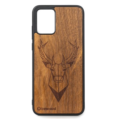 Motorola Edge 30 Neo Deer Imbuia Bewood Wood Case