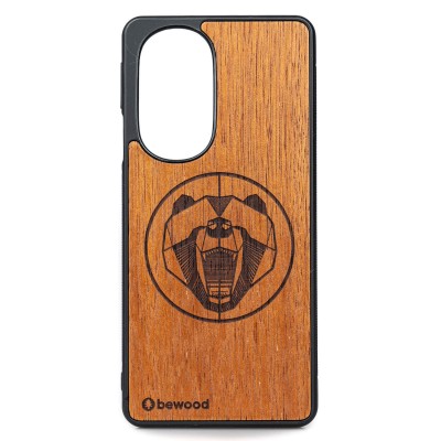 Motorola Edge 30 Pro Bear Merbau Bewood Wood Case
