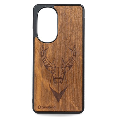 Motorola Edge 30 Pro Deer Imbuia Bewood Wood Case