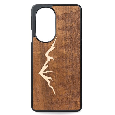 Motorola Edge 30 Pro Mountains Imbuia Bewood Wood Case
