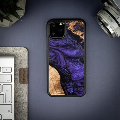 Bewood Resin Case  iPhone 11 Pro  Violet