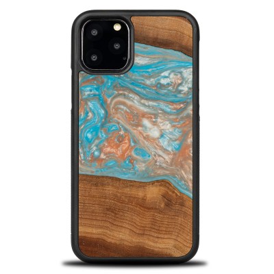 Bewood Resin Case  iPhone 11 Pro  Planets  Saturn