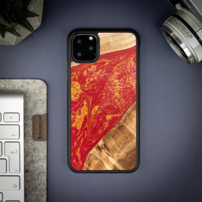 Bewood Resin Case  iPhone 11 Pro Max  Neons  Paris