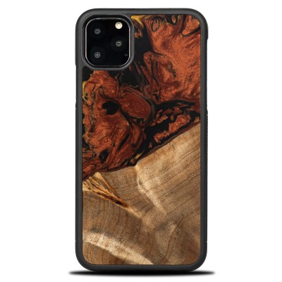 Bewood Resin Case  iPhone 11 Pro Max  4 Elements  Fire