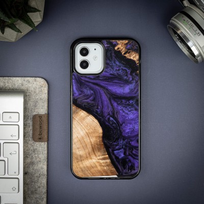 Etui Bewood Unique na iPhone 12 / 12 Pro  Violet