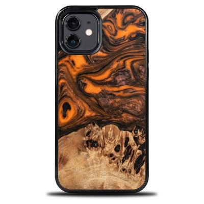 Bewood Resin Case  iPhone 12 / 12 Pro  Orange