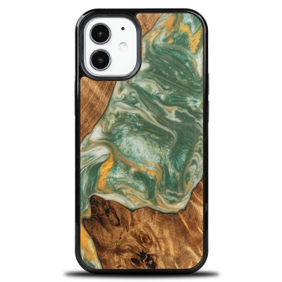 Bewood Resin Case  iPhone 12 Mini  4 Elements  Water