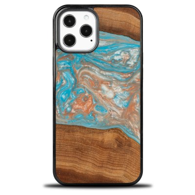 Bewood Resin Case  iPhone 12 Pro Max  Planets  Saturn