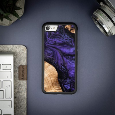 Bewood Resin Case  iPhone 7 / 8 / SE 2020 / SE 2022  Violet