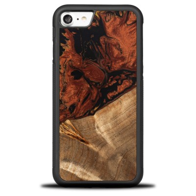 Bewood Resin Case  iPhone 7 / 8 / SE 2020 / SE 2022  4 Elements  Fire