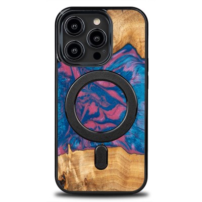 Bewood Resin Case  iPhone 14 Pro  Neons  Vegas  MagSafe