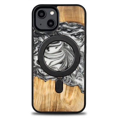 Bewood Resin Case  iPhone 14  4 Elements  Earth  MagSafe