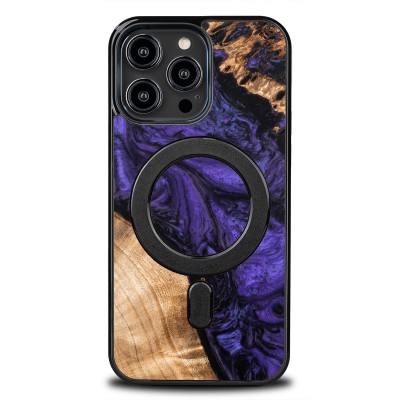 Bewood Resin Case  iPhone 14 Pro Max  Violet  MagSafe
