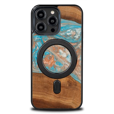 Bewood Resin Case  iPhone 14 Pro Max  Planets  Saturn  MagSafe