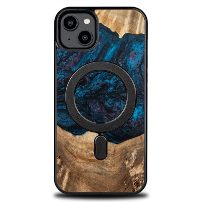 Bewood Resin Case  iPhone 14 Plus  Planets  Neptune  MagSafe