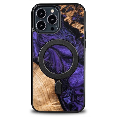 Bewood Resin Case  iPhone 13 Pro Max  Violet  MagSafe