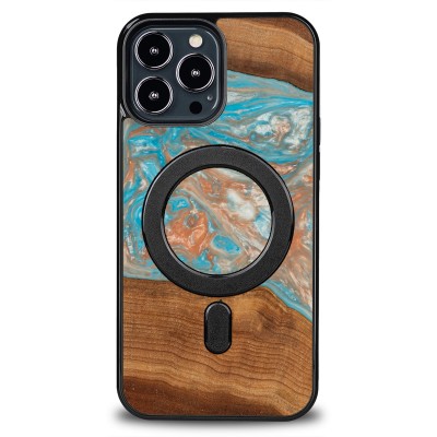Bewood Resin Case  iPhone 13 Pro Max  Planets  Saturn  MagSafe
