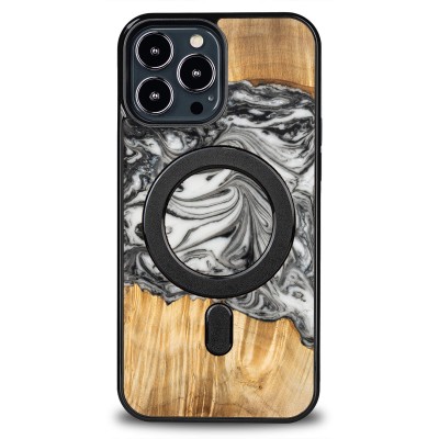 Bewood Resin Case  iPhone 13 Pro Max  4 Elements  Earth  MagSafe