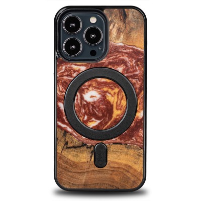 Bewood Resin Case  iPhone 13 Pro  Planets  Mars  MagSafe