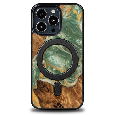 Bewood Resin Case  iPhone 13 Pro  4 Elements  Water  MagSafe
