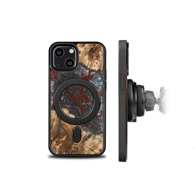 Bewood Resin Case  iPhone 13 Mini  Planets  Pluto  MagSafe