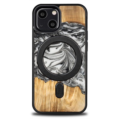 Bewood Resin Case  iPhone 13 Mini  4 Elements  Earth  MagSafe