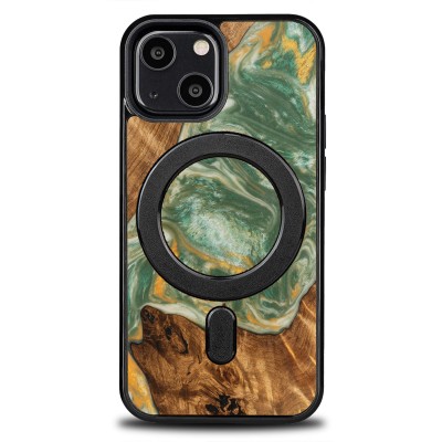 Bewood Resin Case  iPhone 13 Mini  4 Elements  Water  MagSafe