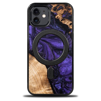 Bewood Resin Case  iPhone 12 / 12 Pro  Violet  MagSafe