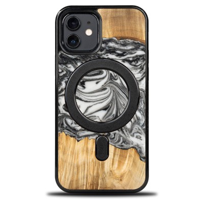 Bewood Resin Case  iPhone 12 / 12 Pro  4 Elements  Earth  MagSafe