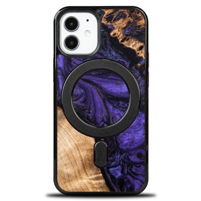 Bewood Resin Case  iPhone 12 Mini  Violet  MagSafe
