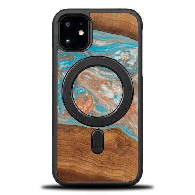 Bewood Resin Case  iPhone 11  Planets  Saturn  MagSafe