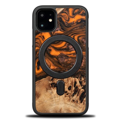 Bewood Resin Case  iPhone 11  Orange  MagSafe