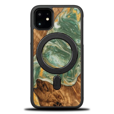 Bewood Resin Case  iPhone 11  4 Elements  Water  MagSafe