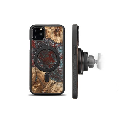 Bewood Resin Case  iPhone 11 Pro Max  Planets  Pluto  MagSafe