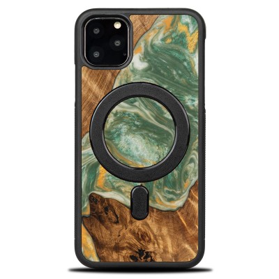 Bewood Resin Case  iPhone 11 Pro Max  4 Elements  Water  MagSafe