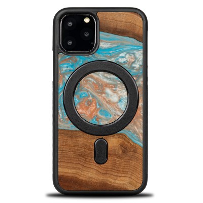 Bewood Resin Case  iPhone 11 Pro  Planets  Saturn  MagSafe