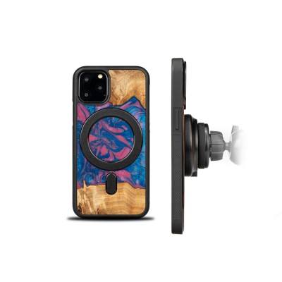 Bewood Resin Case  iPhone 11 Pro  Neons  Vegas  MagSafe