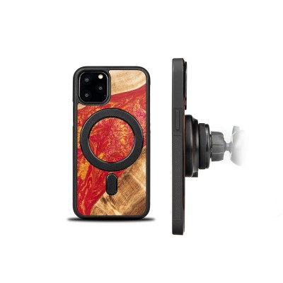 Bewood Resin Case  iPhone 11 Pro  Neons  Paris  MagSafe