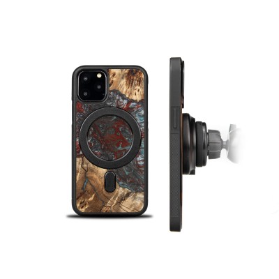 Bewood Resin Case  iPhone 11 Pro  Planets  Pluto  MagSafe