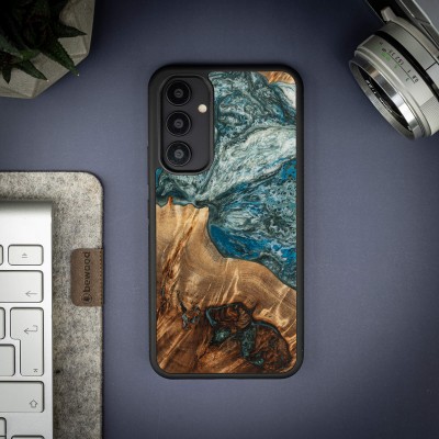 Bewood Resin Case  Samsung Galaxy A54 5G  Planets  Earth