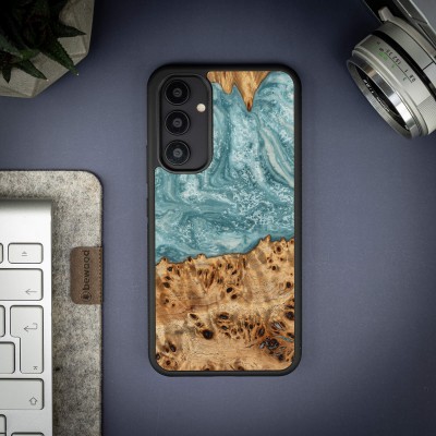 Bewood Resin Case  Samsung Galaxy A54 5G  Planets  Uranus