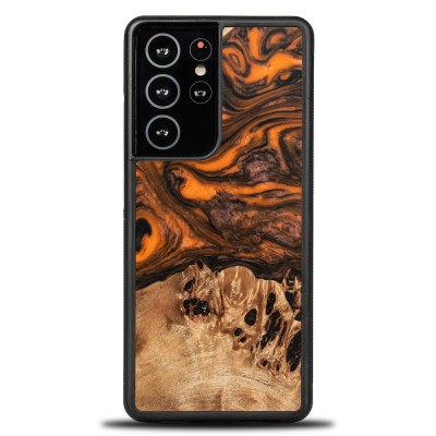 Etui Bewood Unique na Samsung Galaxy S21 Ultra  Orange